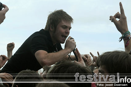 Enter Shikari op Rock Am Ring 2009 foto