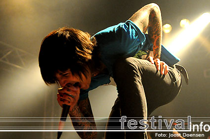 Bring Me The Horizon op Rock Am Ring 2009 foto