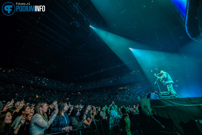 James Arthur op James Arthur - 24/11 - Ziggo Dome foto