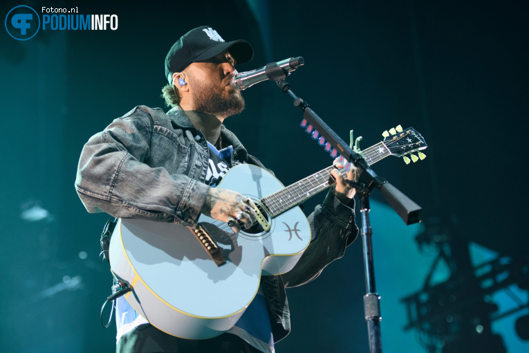 James Arthur op James Arthur - 24/11 - Ziggo Dome foto