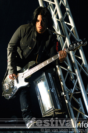 Papa Roach op Wâldrock 2009 foto