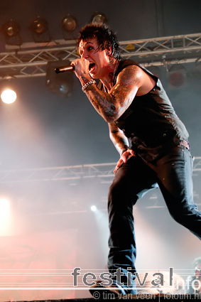 Papa Roach op Wâldrock 2009 foto