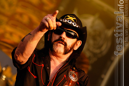 Motörhead op Wâldrock 2009 foto