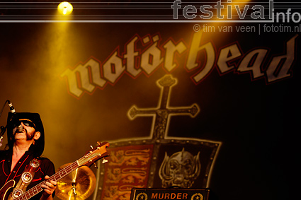 Motörhead op Wâldrock 2009 foto