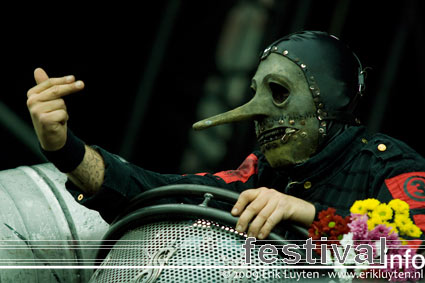 Slipknot op Sonisphere 2009 foto