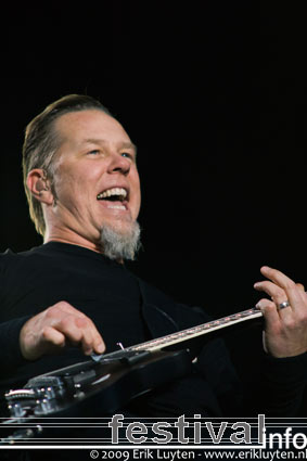 Metallica op Sonisphere 2009 foto