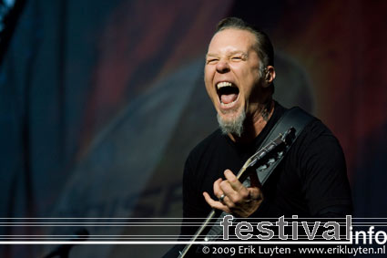 Metallica op Sonisphere 2009 foto