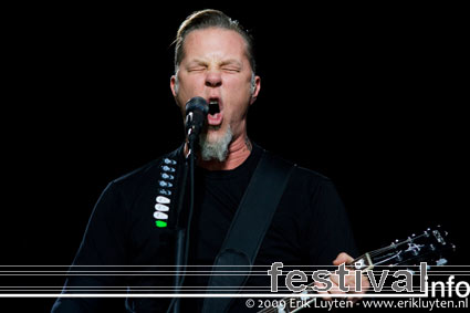 Metallica op Sonisphere 2009 foto