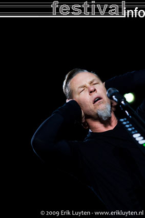 Metallica op Sonisphere 2009 foto