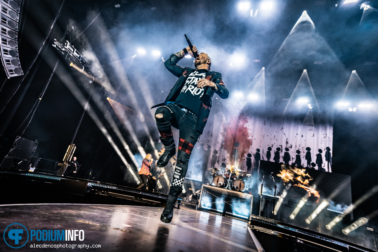Three Days Grace op Three Days Grace - 04/12 - AFAS Live foto