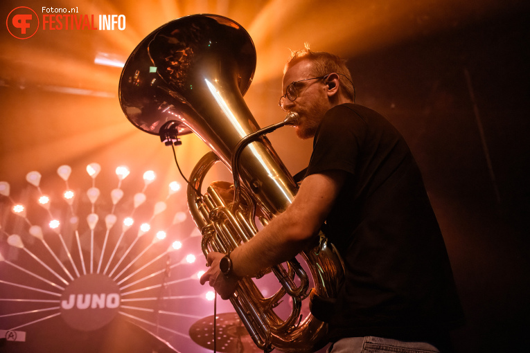 JUNO op Popronde Eindfeest 2025 foto