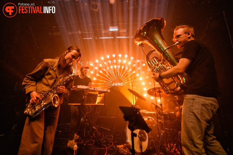 JUNO op Popronde Eindfeest 2025 foto
