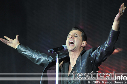 Depeche Mode op TW Classic 2009 foto