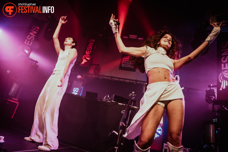 Abor & Tynna op Eurosonic Noorderslag (ESNS) 2026 - Donderdag foto