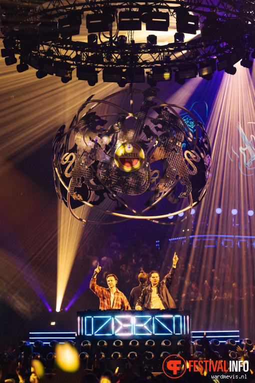 Lucas en Steve op De Vrienden van Amstel LIVE - 09/01 - Ahoy foto