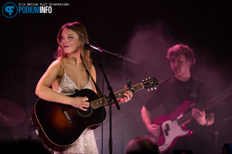 Isabel van Gelder op Isabel van Gelder - 22/01 - Paradiso foto