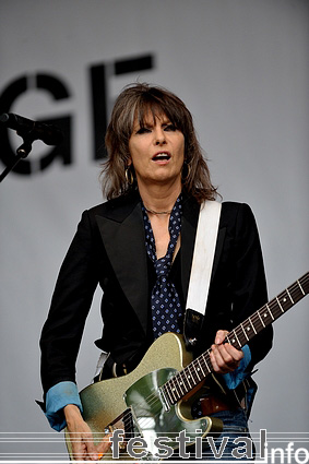 The Pretenders op Parkpop 2009 foto