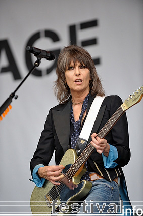 The Pretenders op Parkpop 2009 foto