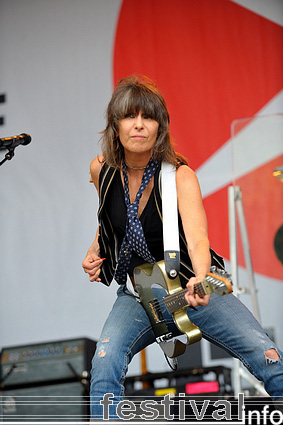 The Pretenders op Parkpop 2009 foto