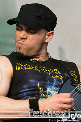 Soulfly op Graspop Metal Meeting 2009 foto