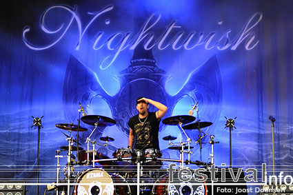 Nightwish op Graspop Metal Meeting 2009 foto