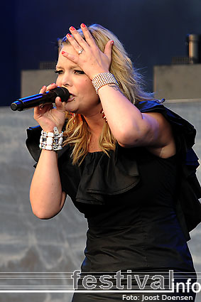 Nightwish op Graspop Metal Meeting 2009 foto