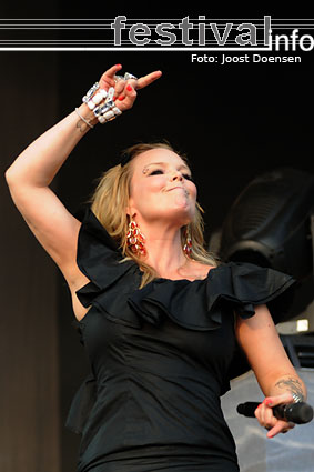 Nightwish op Graspop Metal Meeting 2009 foto