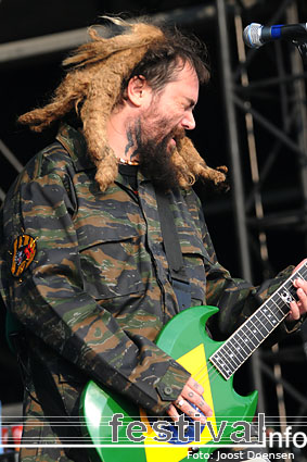 Soulfly op Graspop Metal Meeting 2009 foto