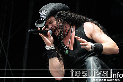 DragonForce op Graspop Metal Meeting 2009 foto