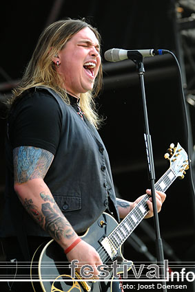 Black Stone Cherry op Graspop Metal Meeting 2009 foto