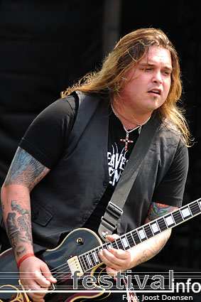 Black Stone Cherry op Graspop Metal Meeting 2009 foto