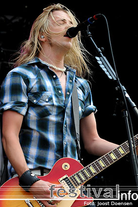 Black Stone Cherry op Graspop Metal Meeting 2009 foto