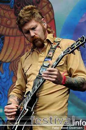 Mastodon op Graspop Metal Meeting 2009 foto