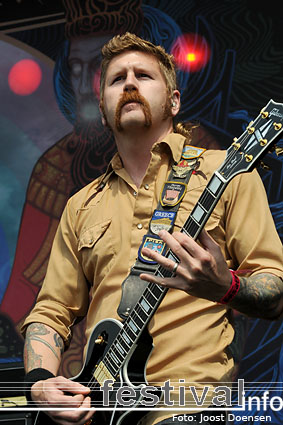 Mastodon op Graspop Metal Meeting 2009 foto