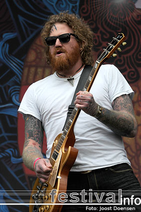 Mastodon op Graspop Metal Meeting 2009 foto