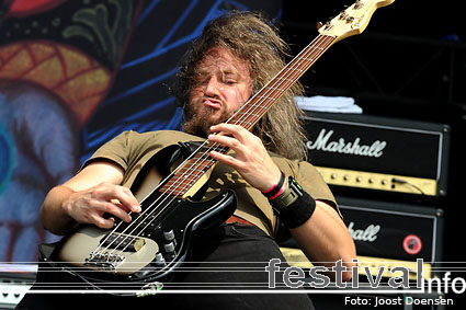 Mastodon op Graspop Metal Meeting 2009 foto