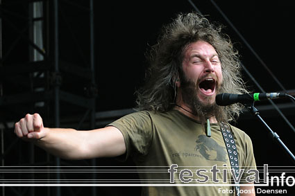 Mastodon op Graspop Metal Meeting 2009 foto