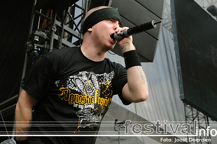 Hatebreed op Graspop Metal Meeting 2009 foto