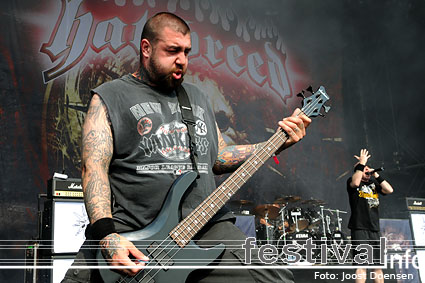 Hatebreed op Graspop Metal Meeting 2009 foto