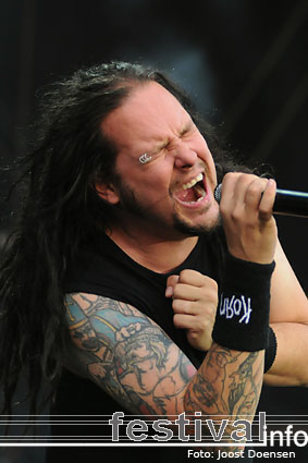Korn op Graspop Metal Meeting 2009 foto