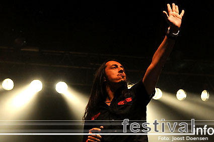 Lacuna Coil op Graspop Metal Meeting 2009 foto