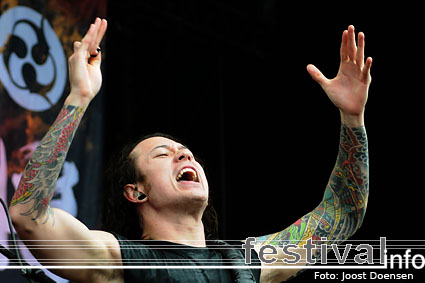 Trivium op Graspop Metal Meeting 2009 foto