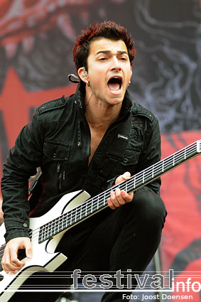 Trivium op Graspop Metal Meeting 2009 foto