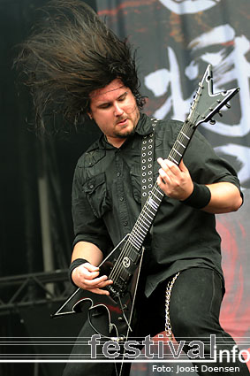 Trivium op Graspop Metal Meeting 2009 foto