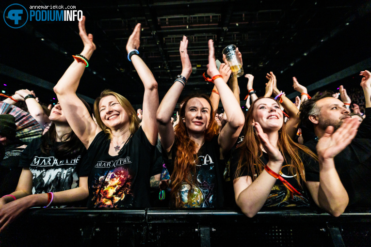 Amaranthe op Amaranthe en Epica - 07/02 - Ziggo Dome foto