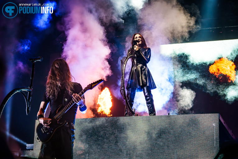 Epica op Amaranthe en Epica - 07/02 - Ziggo Dome foto