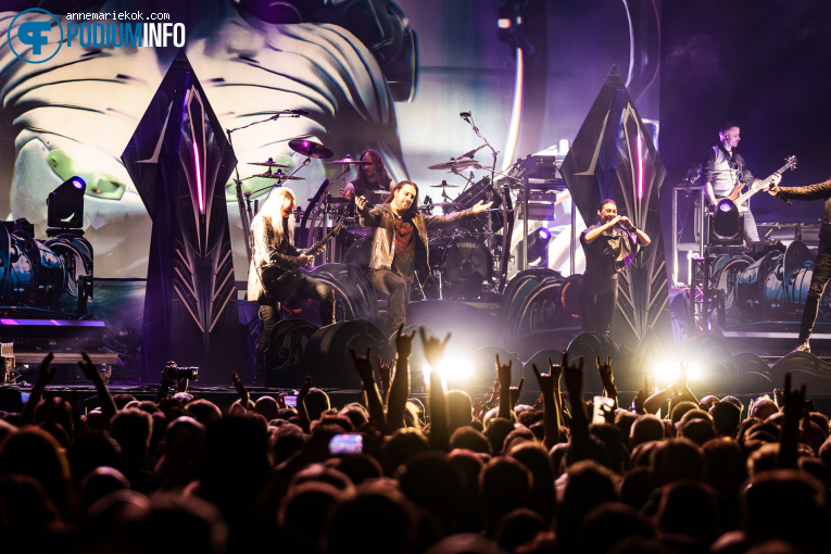 Amaranthe op Amaranthe en Epica - 07/02 - Ziggo Dome foto