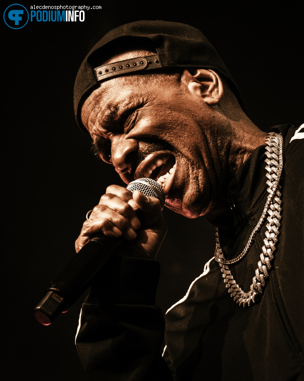 Kurtis Blow op Kurtis Blow - 12/02 - Poppodium Cpunt foto