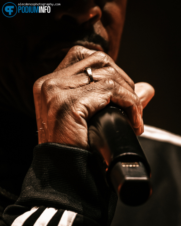 Kurtis Blow op Kurtis Blow - 12/02 - Poppodium Cpunt foto
