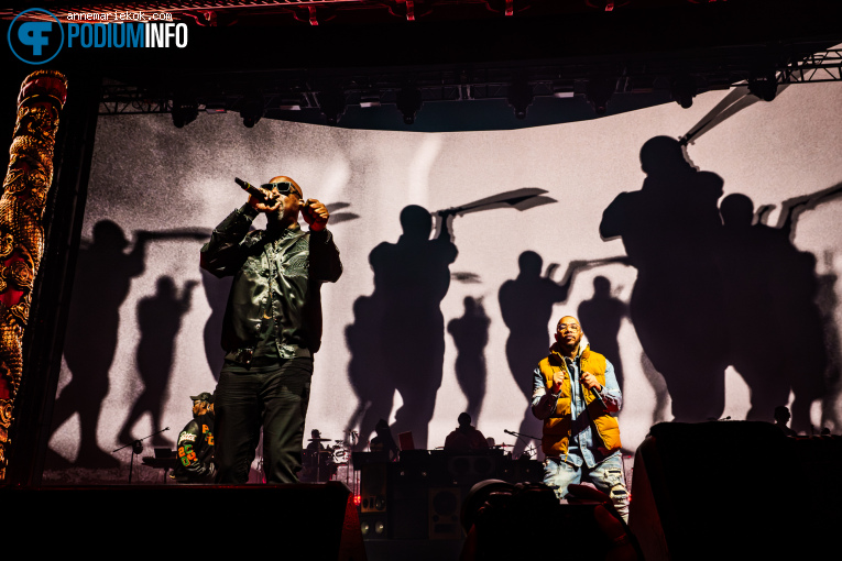 Wu-Tang Clan op Wu-Tang Clan - 02/03 Ziggo Dome foto